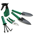 Набір садових інструментів 5 шт. у кейсі/ Садовий інструмент/Набір інструментів для догляду за садом, фото 3