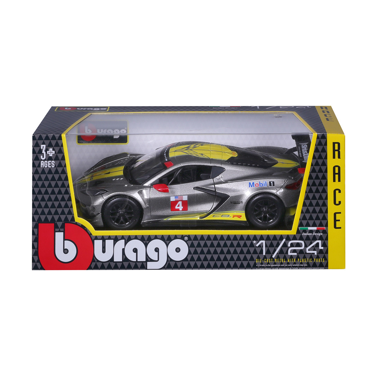 Автомодель - CHEVROLET CORVETTE C8.R (1:24)