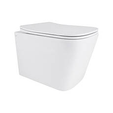 Унітаз підвісний Qtap Tern із сидінням Soft-close QT17332303ASW