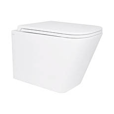 Унітаз підвісний Qtap Tern безобідковий з сідінням Soft-close QT1733052ERW