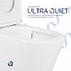 Унітаз-компакт Qtap Scorpio безобідковий Ultra Quiet із сидінням Soft-close QT14222125AUQW, фото 5