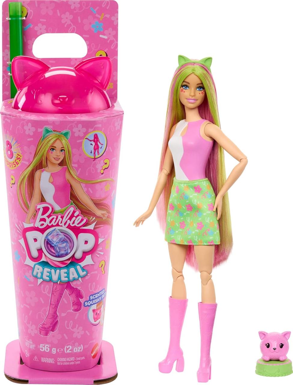 Лялька Barbie Pop Reveal серії Костюмована вечірка – образ кошеняти JCN88