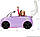 Електромобіль Барбі із зарядною станцією Barbie Electric Vehicle with Charging Station HJV36, фото 3