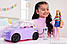 Електромобіль Барбі із зарядною станцією Barbie Electric Vehicle with Charging Station HJV36, фото 6