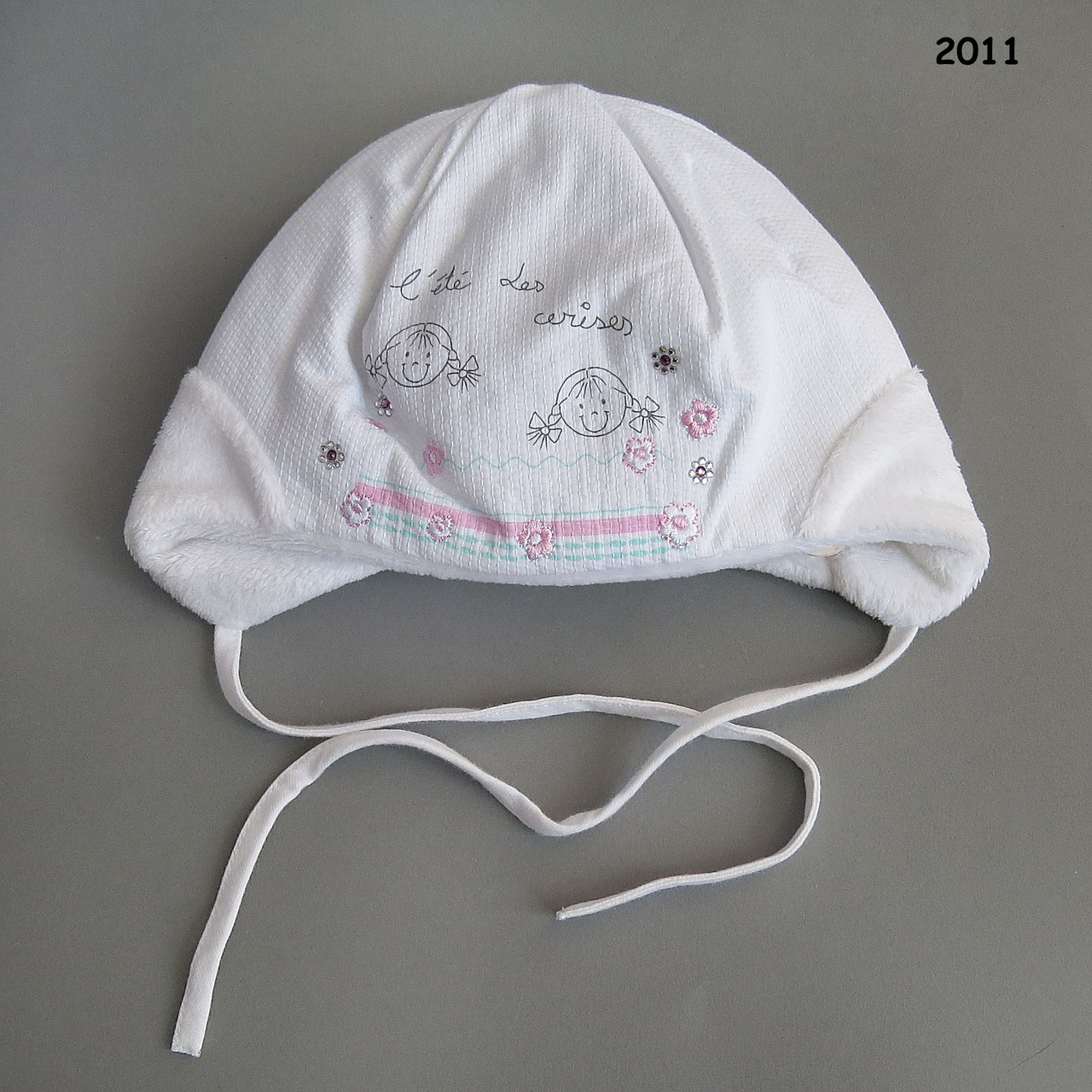 Зимняя шапка Mona для девочки, Польша. 42 см - фото 4 - id-p24067939