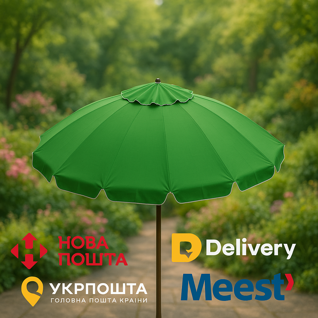 Monsen Premium+ Pro Umbrella – топова професійна торгова парасолька з Туреччини 16 спиць