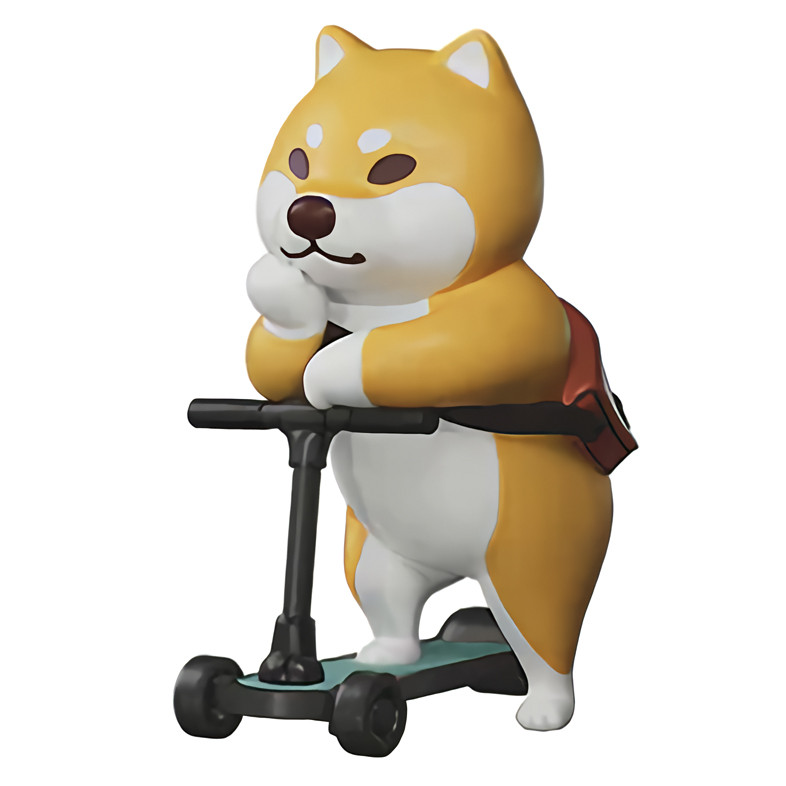 Фігурка Сіба Іну | Shiba Inu Tourshiba 2nd version Happy Dog