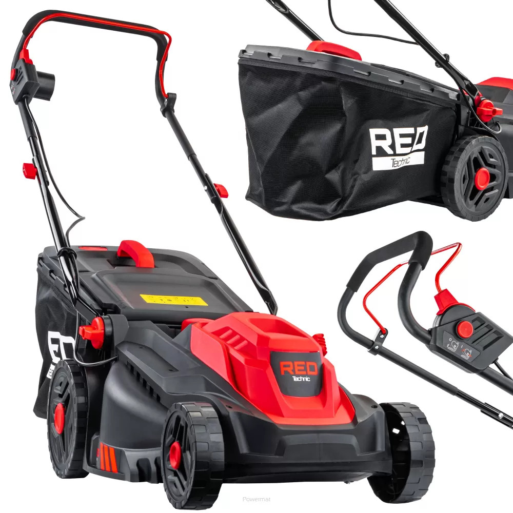 Електрична газонокосарка RED TECHNIC RTKSE0148, фото 1