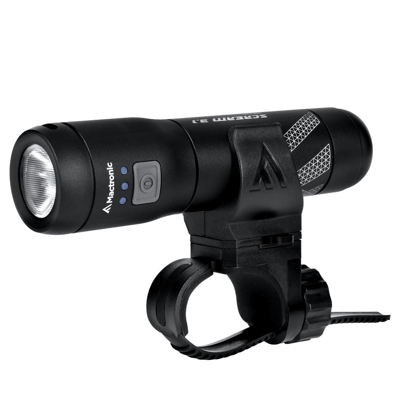 Ліхтар велосипедний передній Mactronic Scream 3.1 (1000 Lm) Recharg Type-C (ABF0167), фото 1