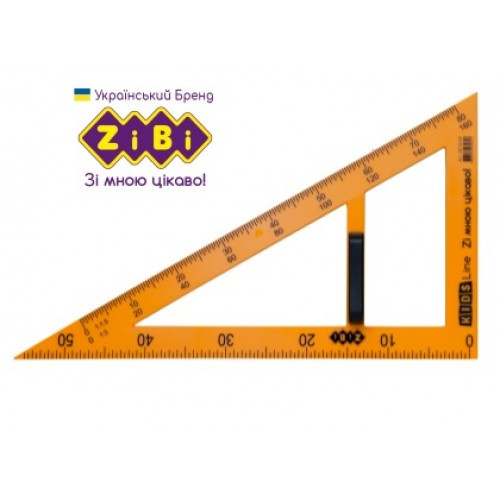 ДЛЯ ШКІЛЬНОЇ ДОШКИ Косинець Zibi 5638 50см 90/60 TEACHER (1)