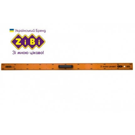 ДЛЯ ШКІЛЬНОЇ ДОШКИ Лінійка Zibi 5619 100см TEACHER (1), фото 1