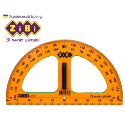 ДЛЯ ШКІЛЬНОЇ ДОШКИ Транспортир Zibi 5659 50 см TEACHER (1)