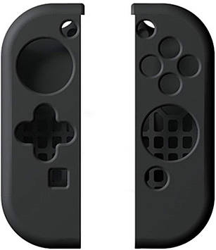 Силіконовий чохол для Joy-Con контролера Nintendo Switch Black