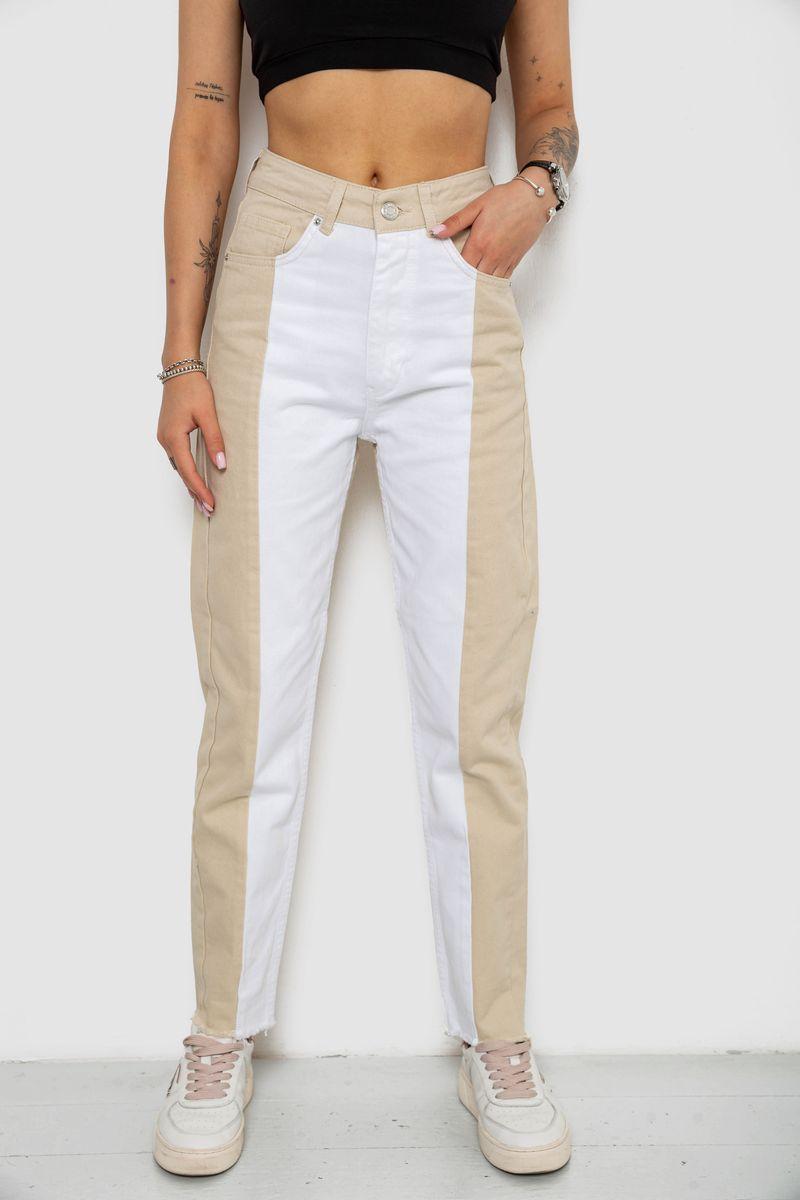 Джинси жіночі, колір бежевий, 182R1935S21, фото 1