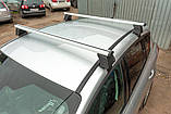 Автобагажник для гладкого даху Oluksuz V4 (хром, пара) для Peugeot 307, фото 6