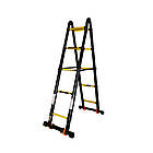 Драбина-трансформер телескопічна GTM 2x5 сходинок (KME3042B/2.1+2.1)