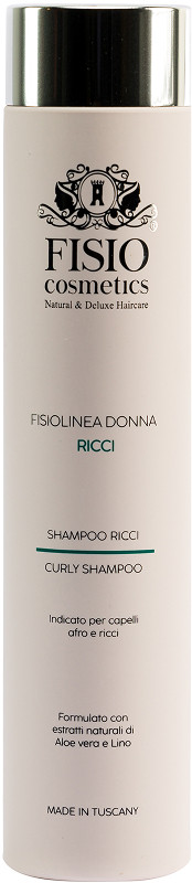 Шампунь для кучерявого та хвилястого волосся Donna Ricci Shampoo Ricci Fisio, 250 мл, фото 1