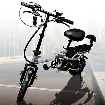 Електровелосипед потужністю 500 Вт з максимальною швидкістю 25 км/год. М-1 48V 12Ah