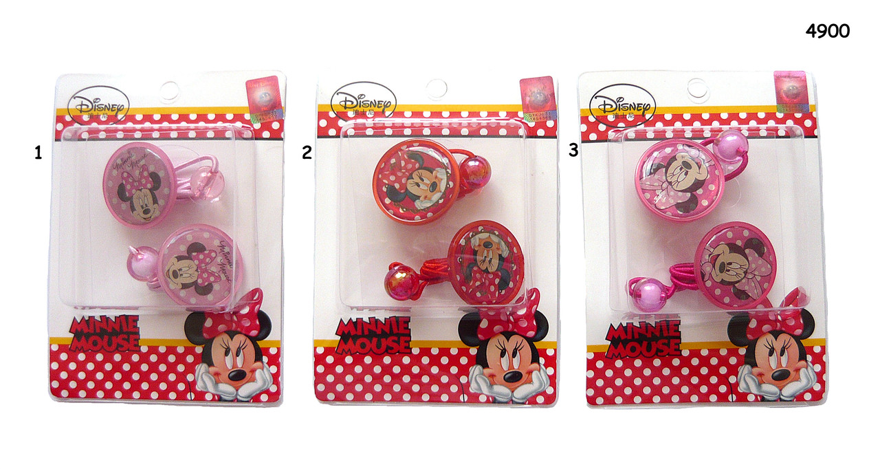 Набір резинок Minnie Mouse, 2 шт. в наборі