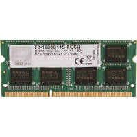 Оригінал! Модуль пам&apos;яті для ноутбука SoDIMM DDR3 8GB 1600 MHz G.Skill (F3-1600C11S-8GSQ) - Вища Якість!