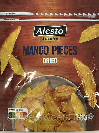 Манго сушене Alesto Mango Pieces 125 г, фото 3