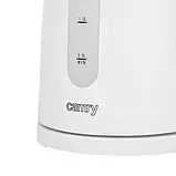 Чайник електричний Camry CR 1254 white 1,7L, фото 6