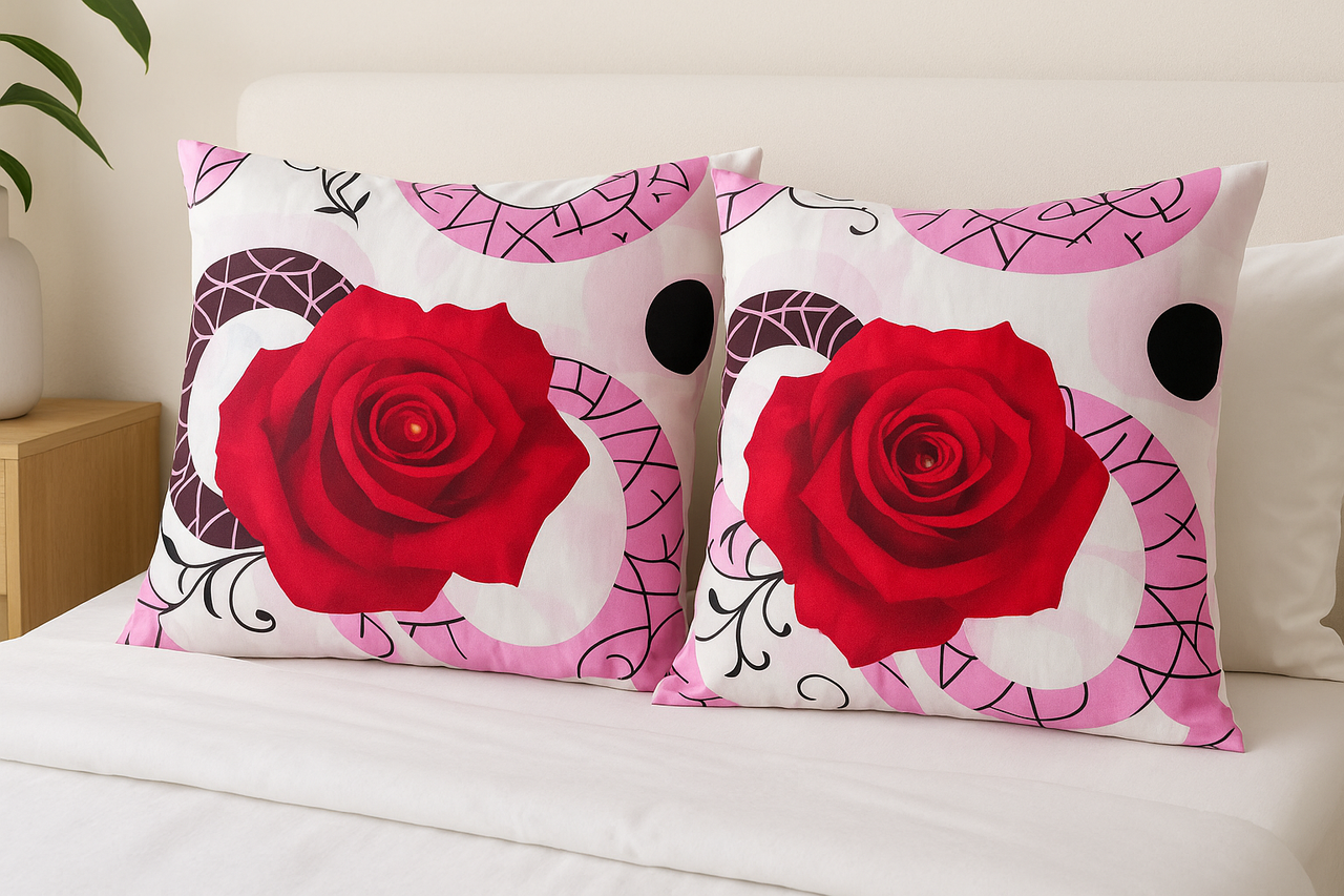 Наволочка (Бязь) "Roses" | 70х70 від 2х шт., фото 1