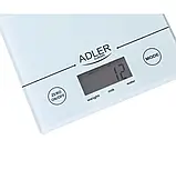 Ваги кухонні Adler AD 3138 white, фото 7