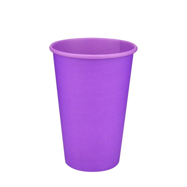 Стакан паперовий Lavanda Cup лавандовий 110мл 50шт, фото 1