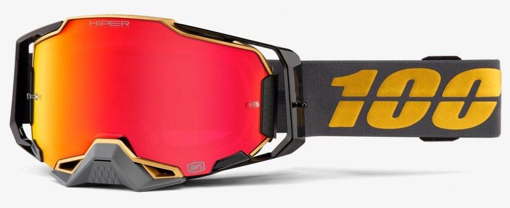 Маска кросова 100% ARMEGA Goggle HiPER Falcon 5 - Mirror Red Lens Mirror Lens