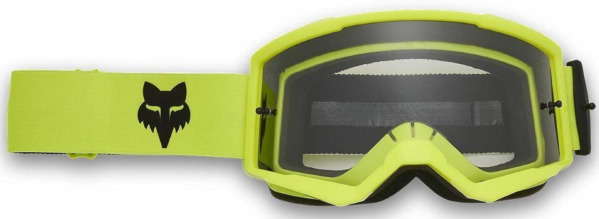 Дитячі окуляри FOX YTH MAIN GOGGLE - CORE Flo Yellow Clear Lens