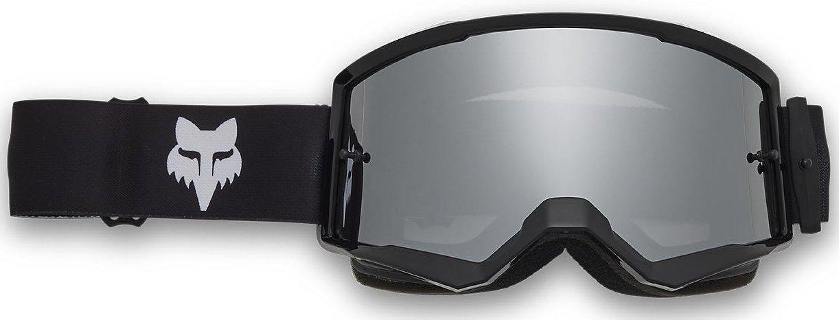 Маска кросова FOX MAIN SPARK Goggle - CORE Black Mirror Silver Lens