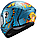 Мотошолом AXXIS DRAKEN S Dinotoon C7 Matt Blue L, фото 3