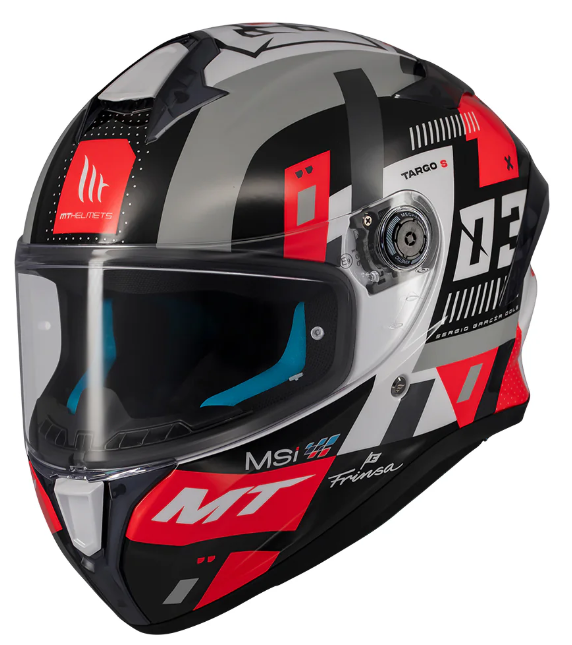 Мотошолом MT Targo S SERGIO GARCIA 2024 B5 GLOSS L