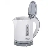 Чайник електричний Adler AD 1371 grey 0,8 L, фото 6