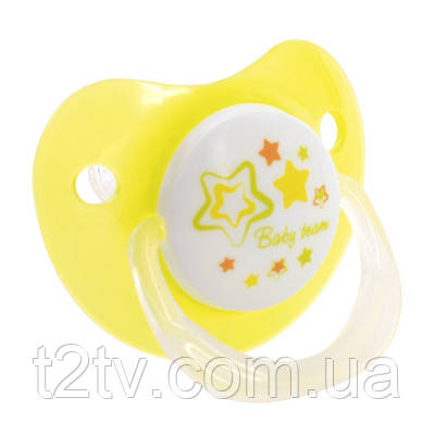 Пустушка Baby Team Силіконова ортодонтична від народження (4824428030014), фото 1