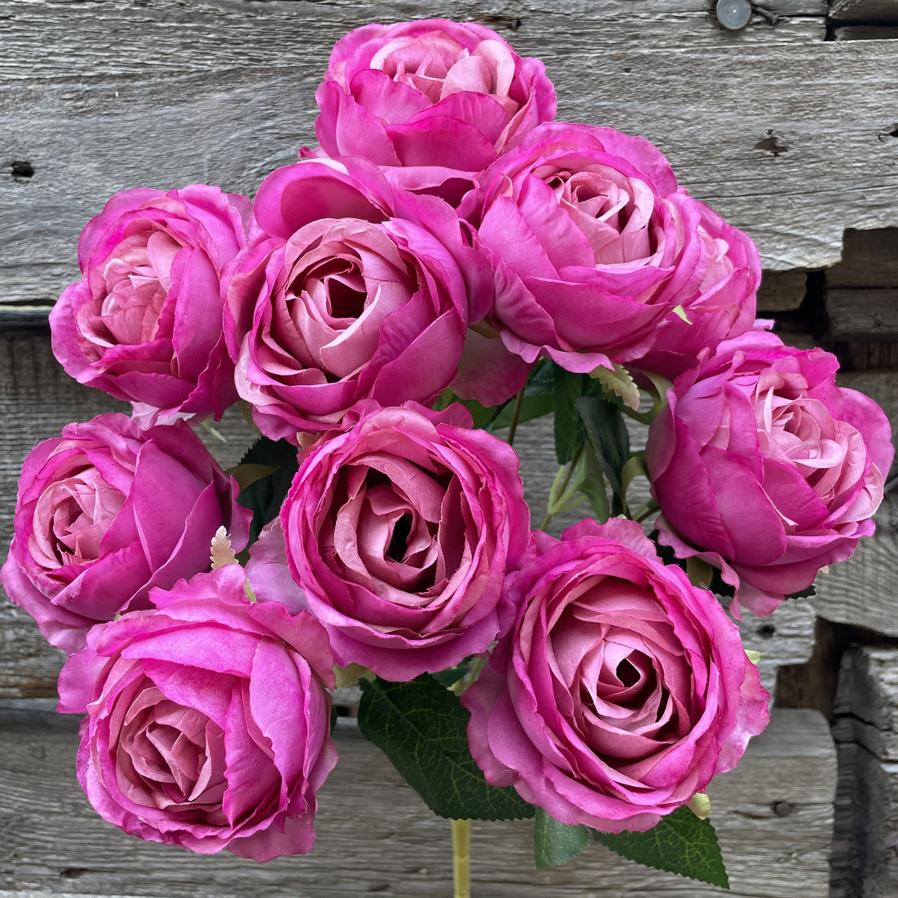 Штучні квіти букет троянда 46 см 10 голов, фото 1