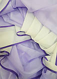 Ламбрекен Firanka Асиметрія карниз 250см фіолетовий з білим (20_8_2,5м), фото 2