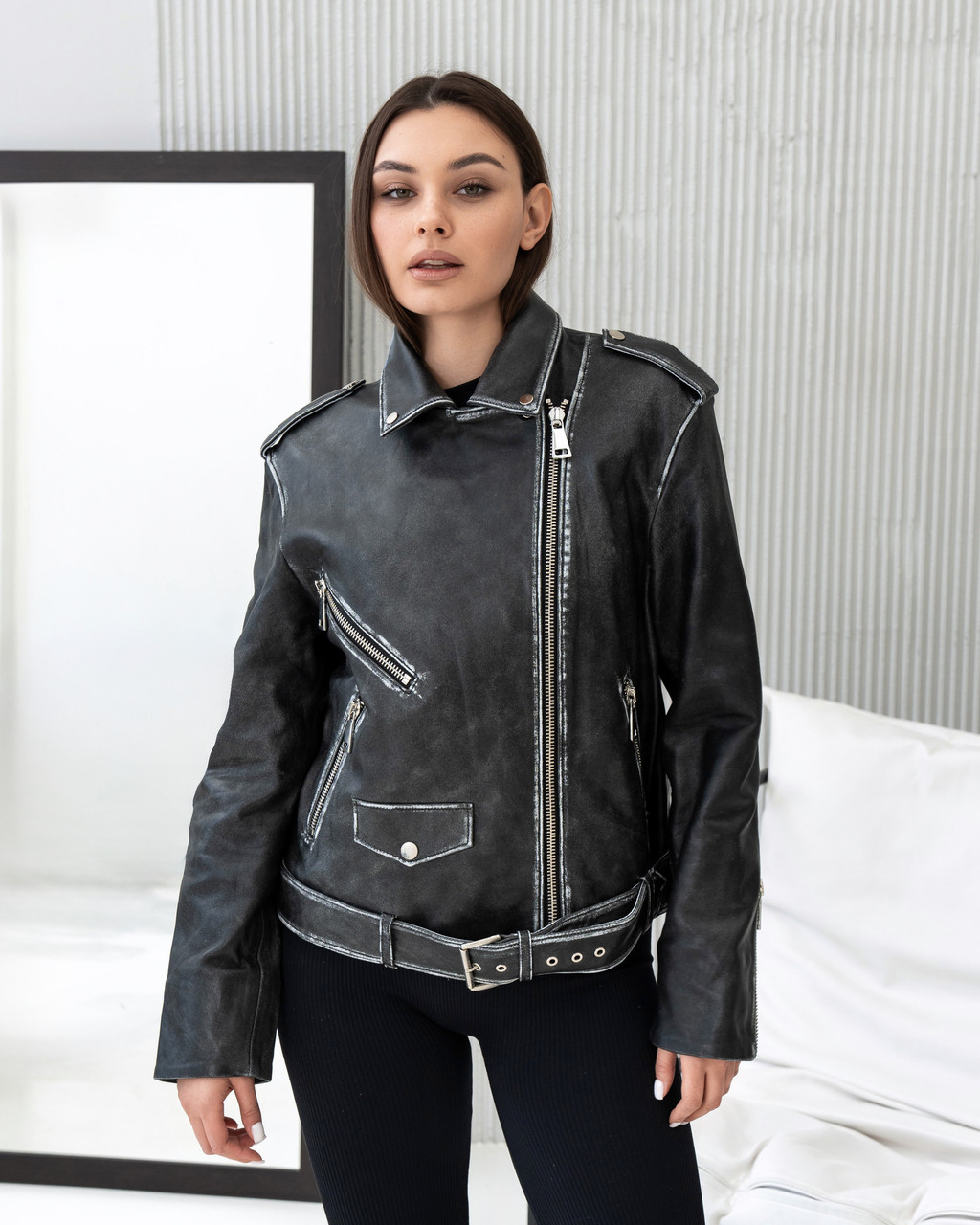 Шкіряна Куртка "Rebel Spirit" 42/S, фото 1