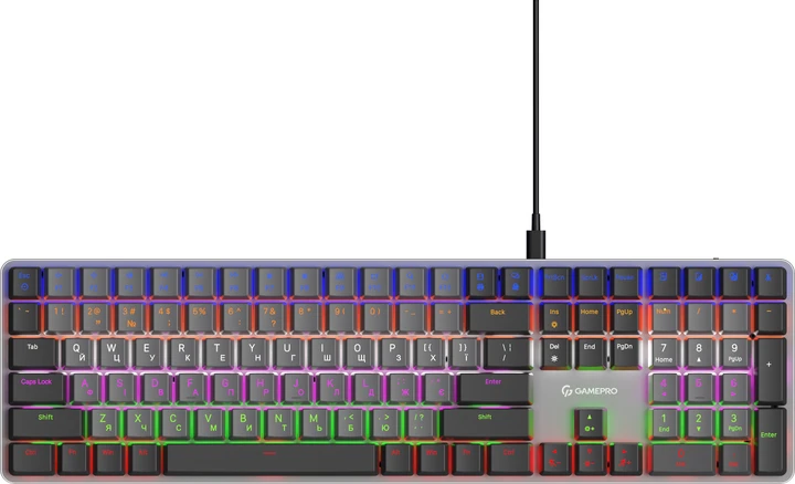 Клавіатура GamePro MK145R Dark Grey механічна