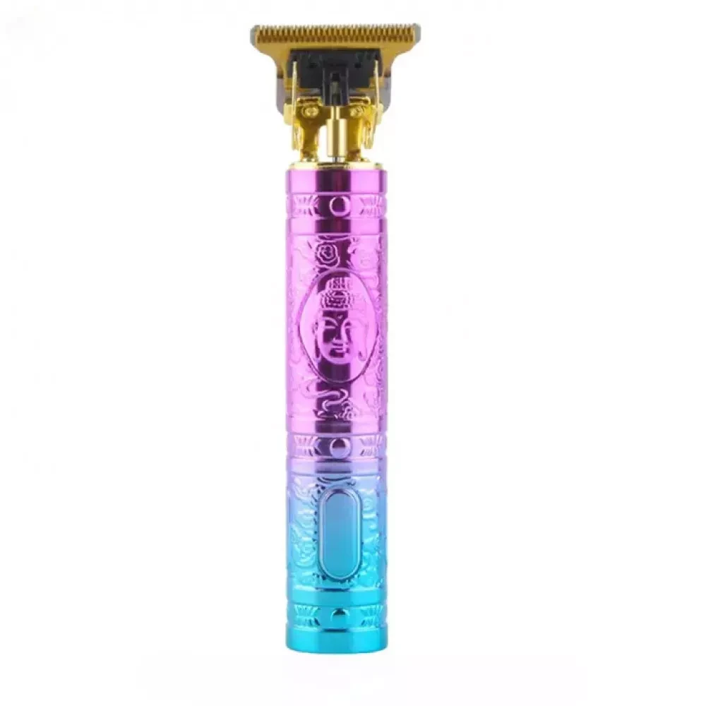 Машинка для стрижки NB-Trimmer Colorful Black Budda – акумуляторна, стильний дизайн, точне лезо та насадки в комплекті