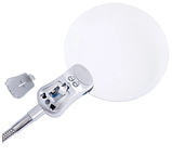 Лупа настільна MG4B-4A гнучка з прищіпкою, з LED-підсвіткою, 2.5X діаметр 107 мм, 6X діаметр 24 мм, фото 4