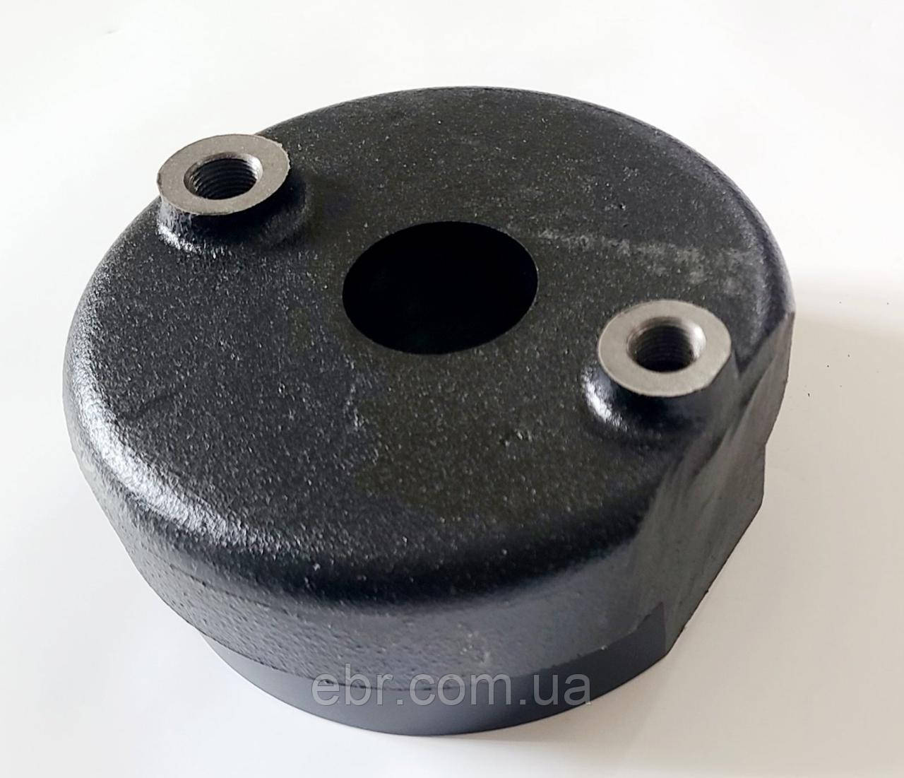 128/14725, 331/21314, 331/44695, 331/21614 Корпус / кришка гідрозамка каретки (2 порта) на JCB 3CX, 4CX, фото 1