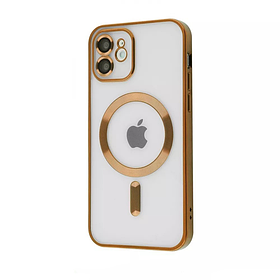 Чохол Metal Matte Case with MagSafe iPhone 14 Pro Max gold