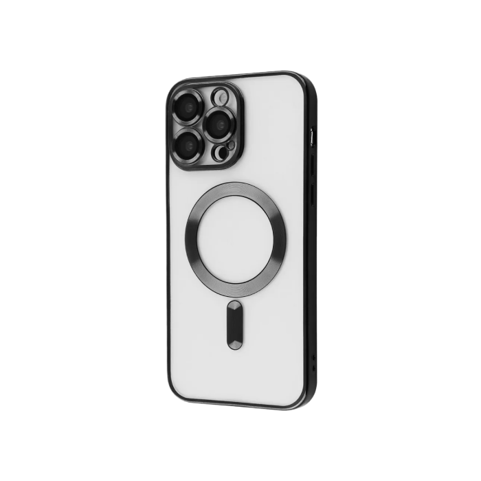 Чохол Metal Matte Case with MagSafe iPhone 14 Pro Max black