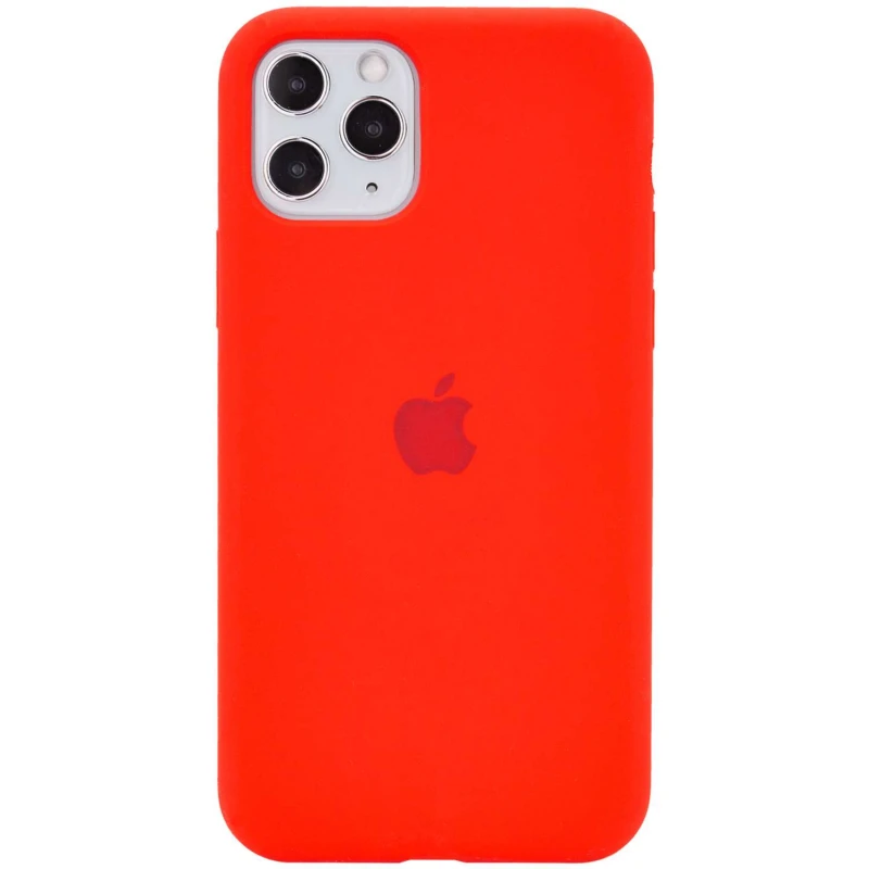 Чохол Apple Silicone Case Full for iPhone 11 Pro red