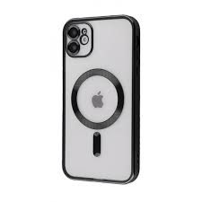 Чохол Metal Matte Case with MagSafe iPhone 11 black
