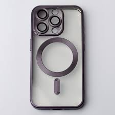 Чохол Metal Matte Case with MagSafe iPhone 15 Pro purple