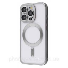 Чохол Metal Matte Case with MagSafe iPhone 15 Pro natural titanium, фото 1