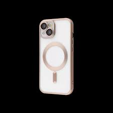 Чохол Metal Matte Case with MagSafe iPhone 15 gold